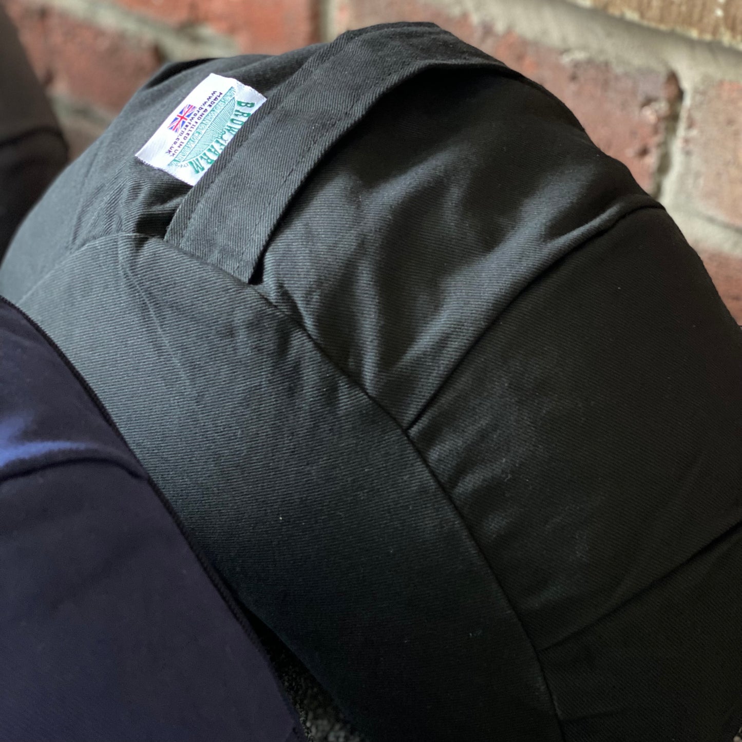 Crescent Zafu Buckwheat Meditation Cushion