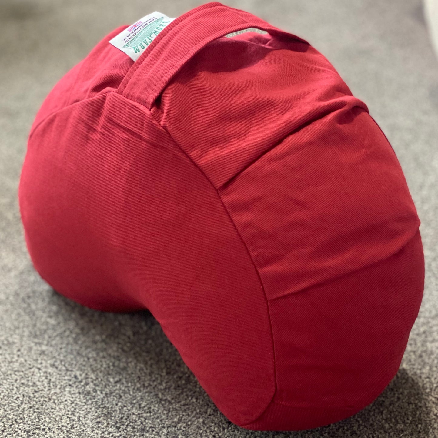 Crescent  Zafu Buckwheat Meditation Cushion